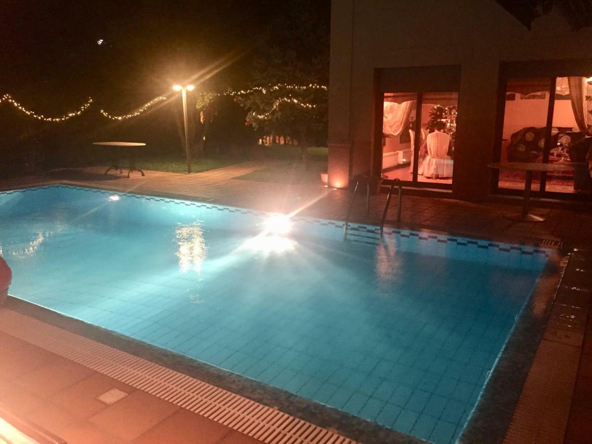4-Seasons Pool Villa Near Meteora Tríkala Buitenkant foto