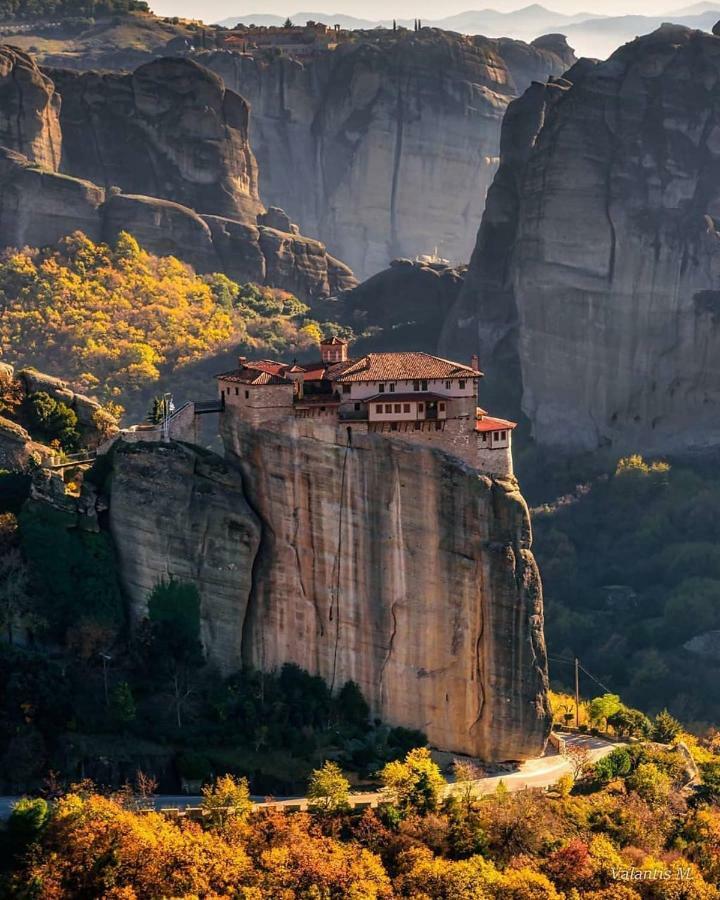4-Seasons Pool Villa Near Meteora Tríkala Buitenkant foto
