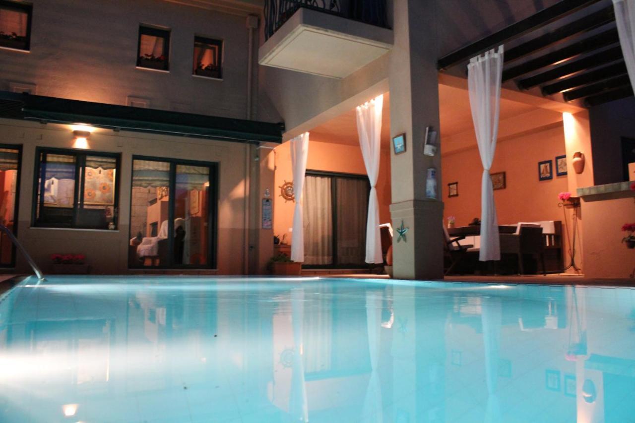 4-Seasons Pool Villa Near Meteora Tríkala Buitenkant foto