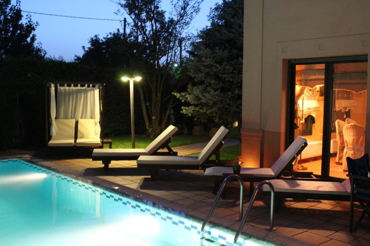4-Seasons Pool Villa Near Meteora Tríkala Buitenkant foto